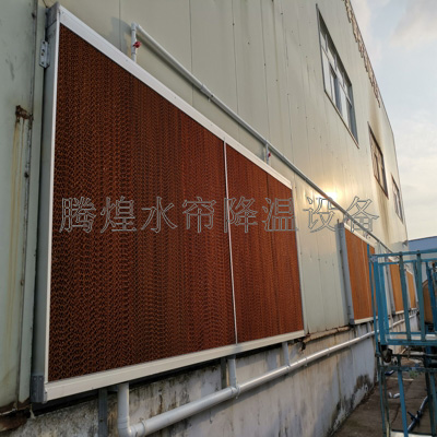 工業(yè)水簾風機深圳  騰煌水簾風機其工作原理